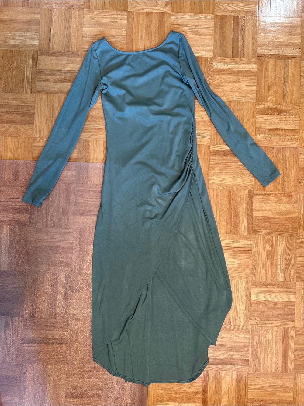 WILFRED LONG SLEEVE DRESS| SMALL | GREEN